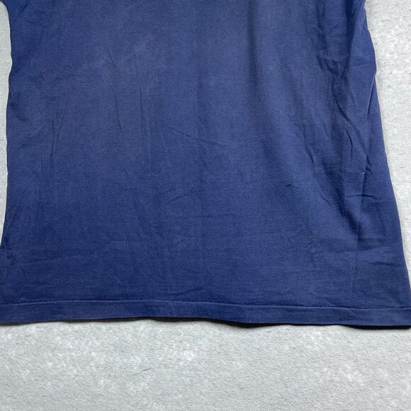 Xavier Musketeers Short Sleeve T-Shirt Men XL Blue College Single Stitc Made USA - Picture 4 of 13